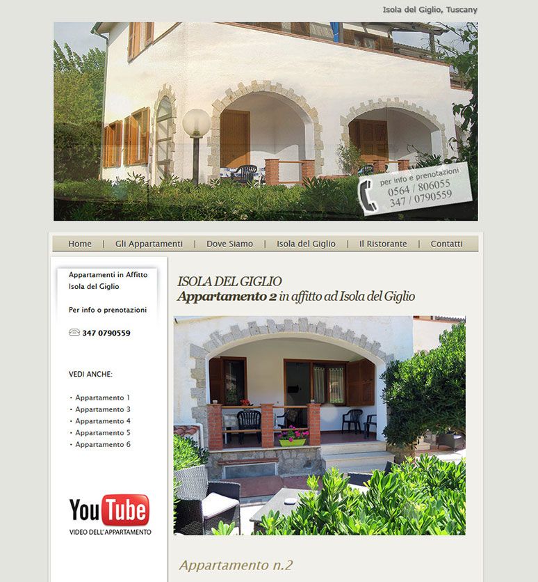Appartamenti, Isola del Giglio (GR)
