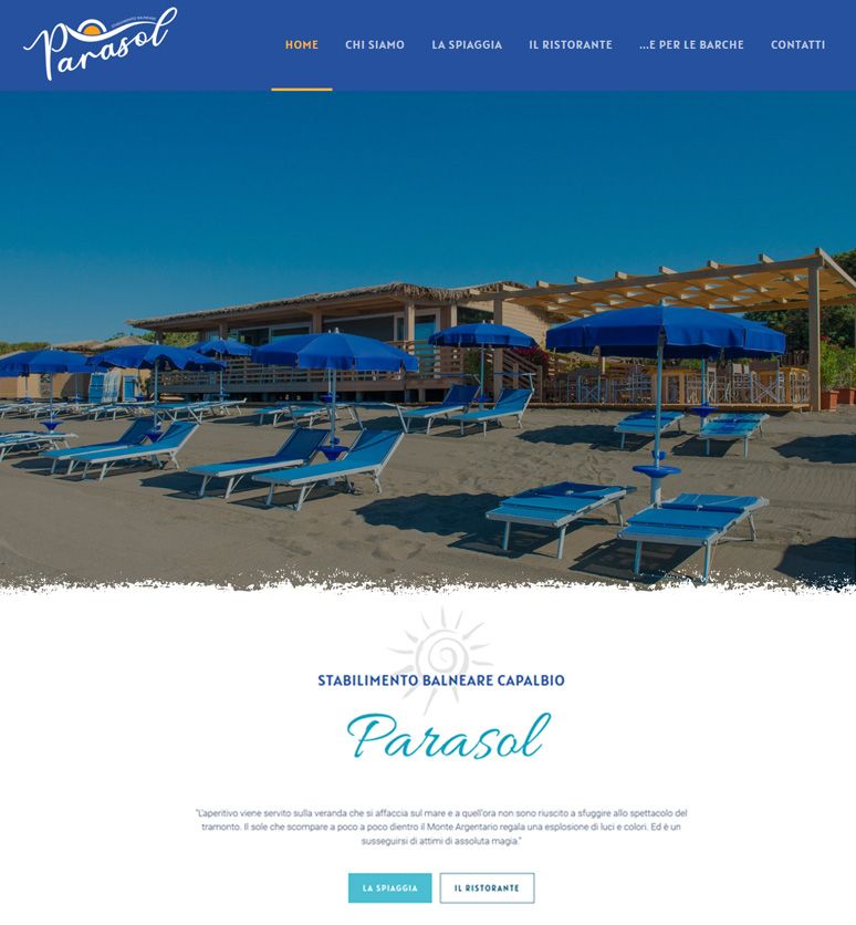 Spiaggia Parasol, Capalbio (GR)