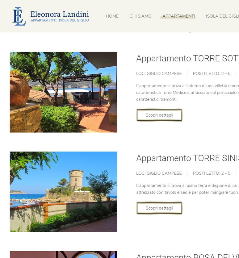 Appartamenti in affitto, Isola del Giglio (GR)